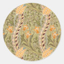 Recherche de motif jaune autocollants William morris