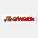 Search for gingers bumper stickers Hair