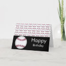 Recherche de baseball anniversaire cartes Rouge