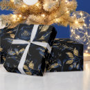 Search for rose gold and navy blue wrapping paper Elegant