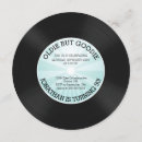 Search for vinyl record invitations vintage