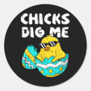 Search for chicks dig me stickers Floral