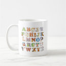 Search for alphabetic mugs For kids