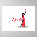 Search for female silhouette posters Dancer
