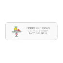 Search for macaron return address labels Bakery