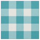 Search for teal plaid fabric White