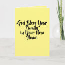 Search for blessing on your new home cards Christian