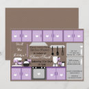 Search for stock the kitchen bridal shower invitations Retro