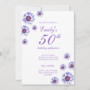 Recherche de 50th anniversaire invitations Fleurs
