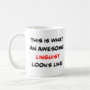 Search for linguist mugs Speech therapist