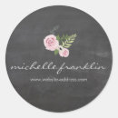 Search for chalkboard design stickers Elegant