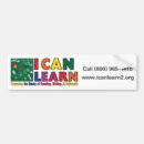 Search for learn bumper stickers Education