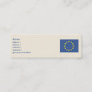 Search for european business cards Flag