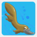 Search for platypus stickers Australia
