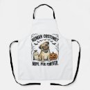 Search for funny pug aprons Halloweenparty