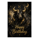 Search for taurus posters Birthday