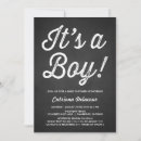 Search for chalkboard baby boy shower invitations Rustic