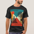 Recherche de tendance géométrique tshirts Vintage