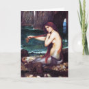 Search for mermaid paintings cards John william waterhouse