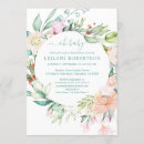 Recherche de floral wreath invitations Mother to be