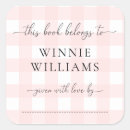 Search for this bookplates Baby's first library