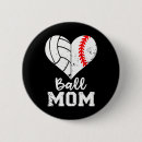 Search for volleyball ball buttons Funny