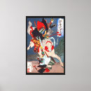 Search for samurai canvas prints Warrior