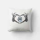 Search for halloween skeleton pillows Gothic love