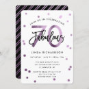Search for lilac birthday invitations Modern