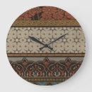 Recherche de motifs décoratifs horloges Textile