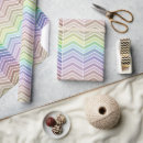 Recherche de motif chevron papier cadeau Arc en ciel
