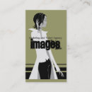 Search for talent agency business cards Model