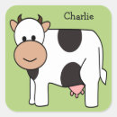 Search for cow illustration stickers Animals
