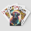 Recherche de vaches jeux de cartes Écossais