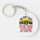 Search for softball coach keychains Funny