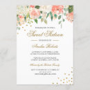 Search for sweet peach invitations Floral
