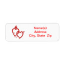 Search for sacred return address labels Catholic