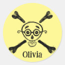 Search for danger stickers Crossbones