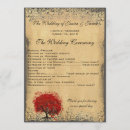 Search for parchment paper wedding programs Bride