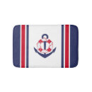 Search for nautical bath mats Anchor