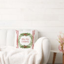 Search for holly jolly christmas pillows Festive