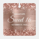 Search for blush pink ornaments Sweet 16