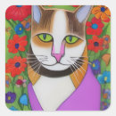 Search for funny flower stickers Cute