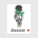 Search for skeleton hand stickers Black