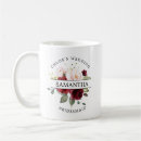 Search for burgundy floral mugs Rustic