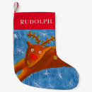 Search for rudolph reindeer christmas stockings Cute