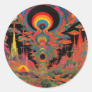 Search for psychedelic trippy stickers Hippie