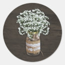 Recherche de mason jar wedding stickers Rustique