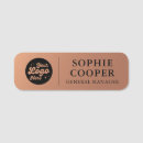 Search for copper name tags Retail