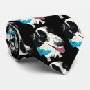 Search for black border ties Blue